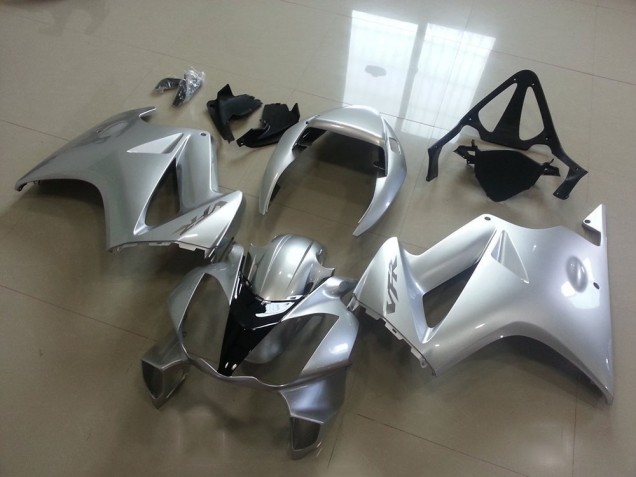 Argent 02-13 Honda VFR800 Carénage Moto Argent 02-13 Honda VFR800 Carénage Moto