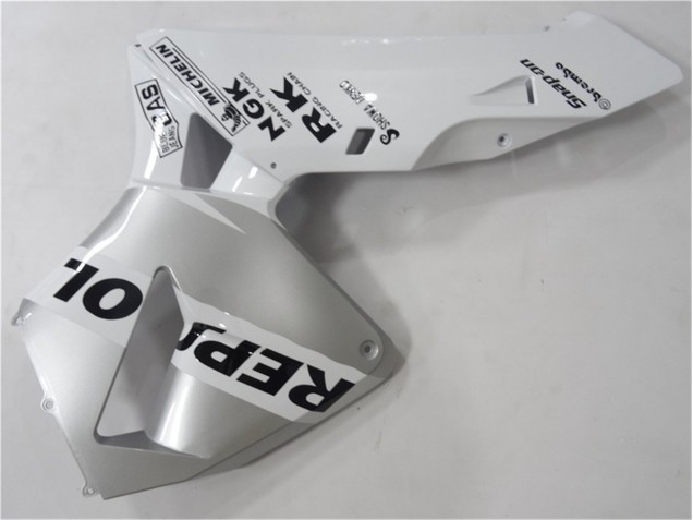Argent Blanc Noir Repsol 03-04 Honda CBR600RR Carénages Moto Argent Blanc Noir Repsol 03-04 Honda CBR600RR Carénages Moto
