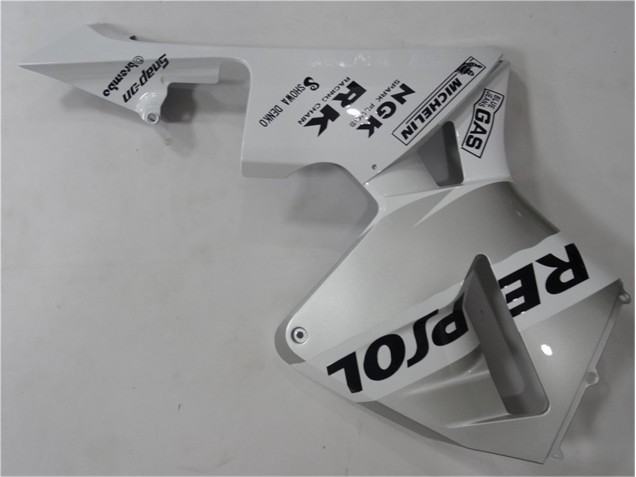 Argent Blanc Noir Repsol 03-04 Honda CBR600RR Carénages Moto Argent Blanc Noir Repsol 03-04 Honda CBR600RR Carénages Moto