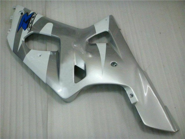 Argent Noir 01-03 Suzuki GSXR 600/750 Carénages Moto Argent Noir 01-03 Suzuki GSXR 600/750 Carénages Moto