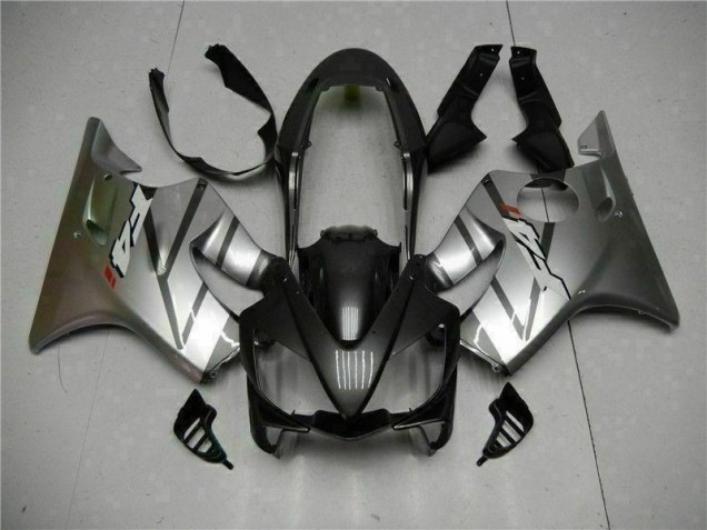 Argent Noir 04-07 Honda CBR600 F4i Carénage Moto Argent Noir 04-07 Honda CBR600 F4i Carénage Moto