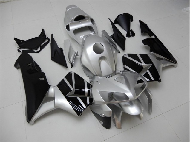 Argent Noir 05-06 Honda CBR600RR Carénage Moto Argent Noir 05-06 Honda CBR600RR Carénage Moto