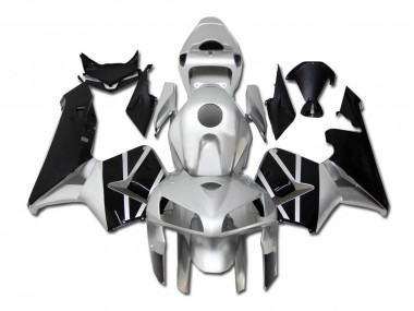 Argent Noir 05-06 Honda CBR600RR Carénage Moto