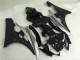 Argent Noir 06-07 Yamaha YZF R6 Carénage Moto Argent Noir 06-07 Yamaha YZF R6 Carénage Moto