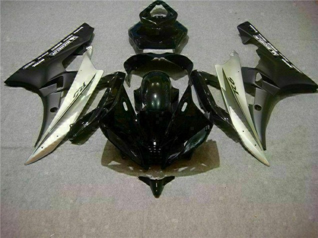 Argent Noir 06-07 Yamaha YZF R6 Carrosserie Moto Argent Noir 06-07 Yamaha YZF R6 Carrosserie Moto
