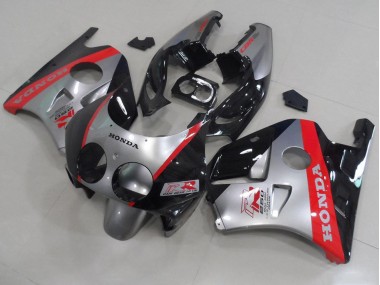 Argent Noir Rouge 91-98 Honda CBR250RR MC22 Carénage Moto