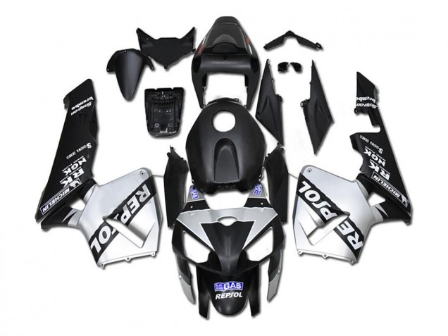 Argent Repsol Noir 05-06 Honda CBR600RR Carénage Moto Argent Repsol Noir 05-06 Honda CBR600RR Carénage Moto