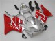 Argent Rouge 01-03 Honda CBR600 F4i Carénage Moto Argent Rouge 01-03 Honda CBR600 F4i Carénage Moto