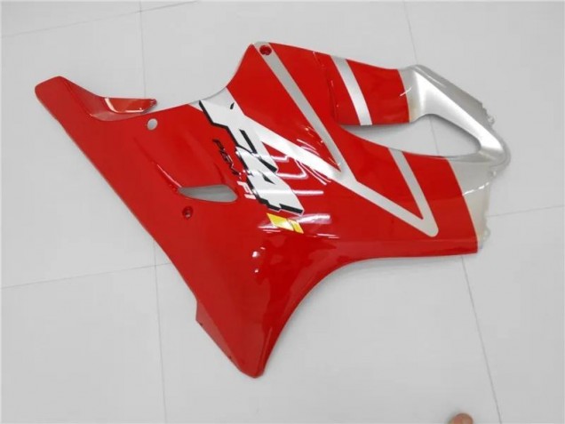 Argent Rouge 01-03 Honda CBR600 F4i Carénage Moto Argent Rouge 01-03 Honda CBR600 F4i Carénage Moto