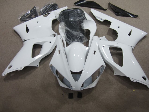 Blanc 00-01 Yamaha YZF R1 Carénage Moto Blanc 00-01 Yamaha YZF R1 Carénage Moto
