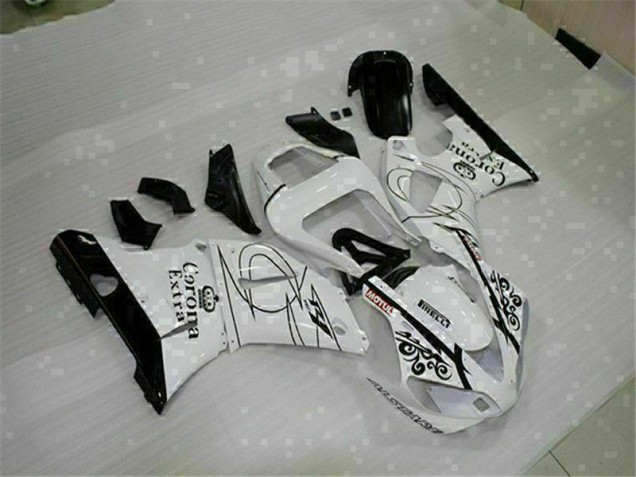 Blanc 00-01 Yamaha YZF R1 Carrosserie Moto Blanc 00-01 Yamaha YZF R1 Carrosserie Moto
