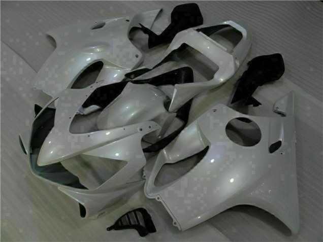 Blanc 01-03 Honda CBR600 F4i Carénage Moto Blanc 01-03 Honda CBR600 F4i Carénage Moto