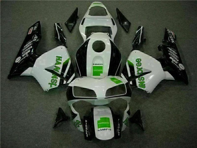 Blanc 03-04 Honda CBR600RR Carénages Moto ABS Blanc 03-04 Honda CBR600RR Carénages Moto ABS
