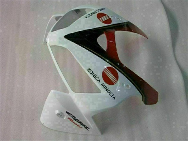 Blanc 05-06 Honda CBR600RR Carénage Moto ABS Blanc 05-06 Honda CBR600RR Carénage Moto ABS