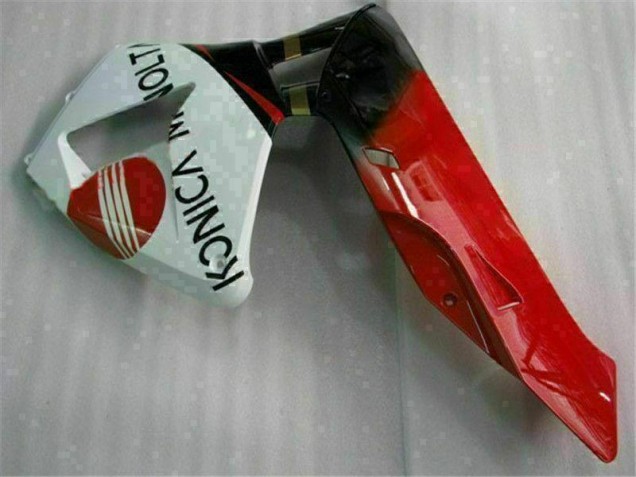 Blanc 05-06 Honda CBR600RR Carénage Moto ABS Blanc 05-06 Honda CBR600RR Carénage Moto ABS