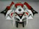 Blanc 05-06 Honda CBR600RR Carénage Moto ABS Blanc 05-06 Honda CBR600RR Carénage Moto ABS