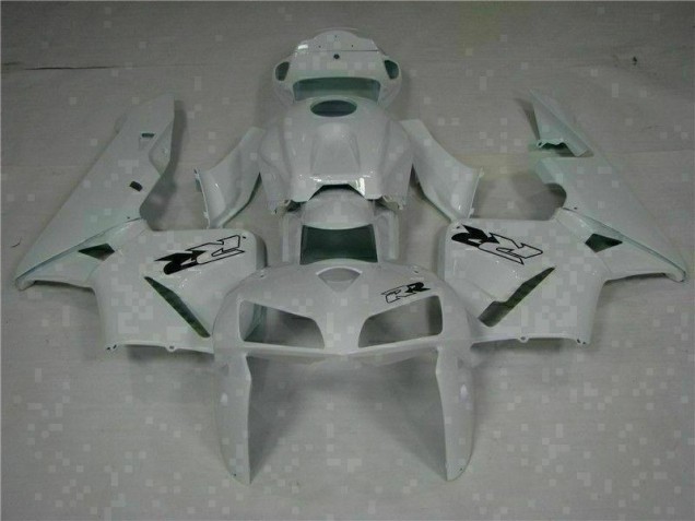 Blanc 05-06 Honda CBR600RR Carénages Moto Blanc 05-06 Honda CBR600RR Carénages Moto