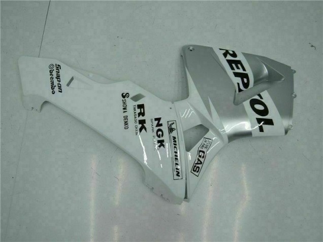 Blanc 05-06 Honda CBR600RR Carénages Moto de Rechange Blanc 05-06 Honda CBR600RR Carénages Moto de Rechange