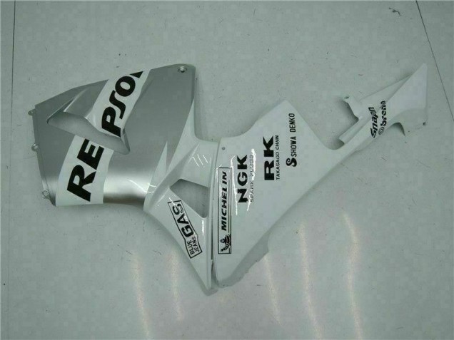 Blanc 05-06 Honda CBR600RR Carénages Moto de Rechange Blanc 05-06 Honda CBR600RR Carénages Moto de Rechange
