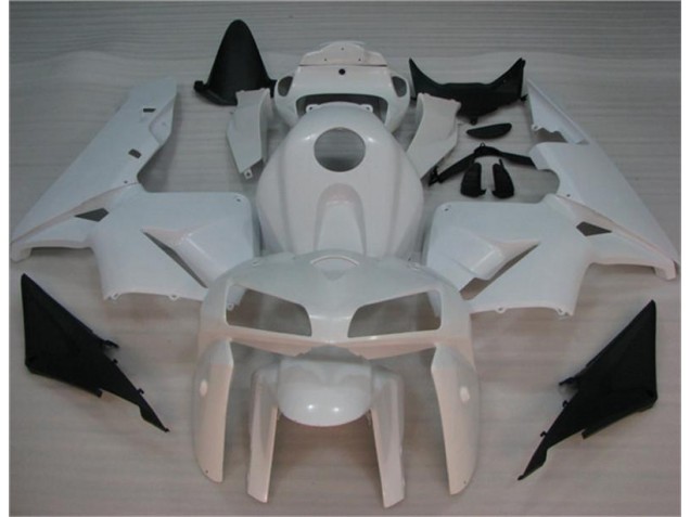 Blanc 05-06 Honda CBR600RR Kit Carénages Motos Complet Blanc 05-06 Honda CBR600RR Kit Carénages Motos Complet