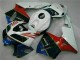 Blanc 05-06 Honda CBR600RR Kit Carénages Motos Blanc 05-06 Honda CBR600RR Kit Carénages Motos