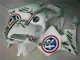Blanc 05-06 Honda CBR600RR Kit Carénages Motos & Plastique Blanc 05-06 Honda CBR600RR Kit Carénages Motos & Plastique
