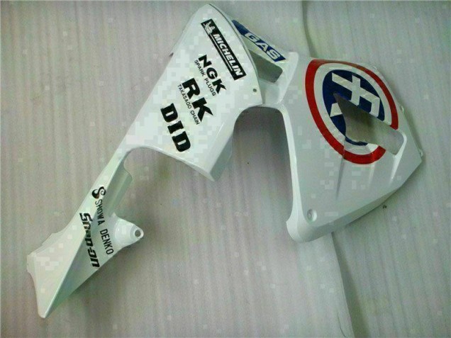 Blanc 05-06 Honda CBR600RR Kit Carénages Motos & Plastique Blanc 05-06 Honda CBR600RR Kit Carénages Motos & Plastique