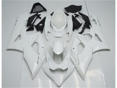 Blanc 05-06 Suzuki GSXR 1000 Carénage Moto