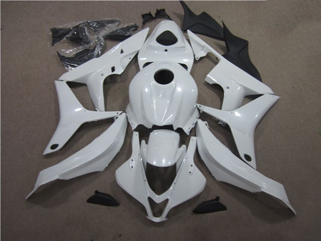 Blanc 07-08 Honda CBR600RR Carénage Moto Blanc 07-08 Honda CBR600RR Carénage Moto