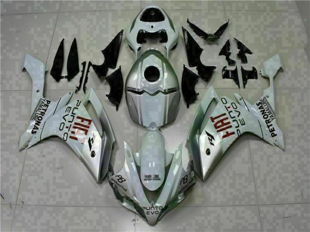 Blanc 07-08 Yamaha YZF R1 Kit Carénages Motos & Plastique Blanc 07-08 Yamaha YZF R1 Kit Carénages Motos & Plastique