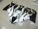 Blanc 09-12 Kawasaki ZX6R Carénage Moto Blanc 09-12 Kawasaki ZX6R Carénage Moto
