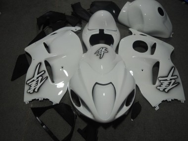 Blanc 96-07 Suzuki GSXR 1300 Hayabusa Carrosserie Moto