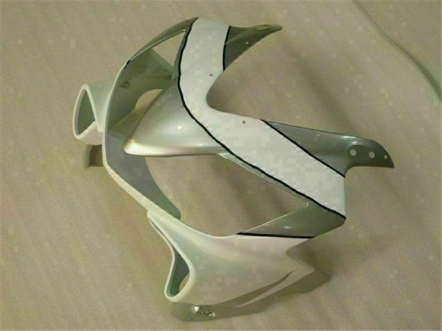 Blanc Argent 01-03 Honda CBR600 F4i Carénage Moto Blanc Argent 01-03 Honda CBR600 F4i Carénage Moto