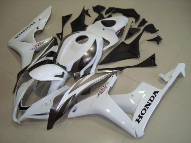 Blanc Argent 07-08 Honda CBR600RR Carénage Moto