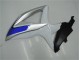 Blanc Argent Bleu 08-10 Suzuki GSXR 600/750 Carénage Moto Blanc Argent Bleu 08-10 Suzuki GSXR 600/750 Carénage Moto