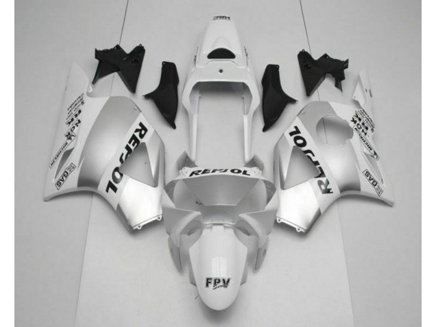 Blanc Argent Noir Repsol 02-03 Honda CBR900RR 954RR Carénage Moto Blanc Argent Noir Repsol 02-03 Honda CBR900RR 954RR Carénage Moto