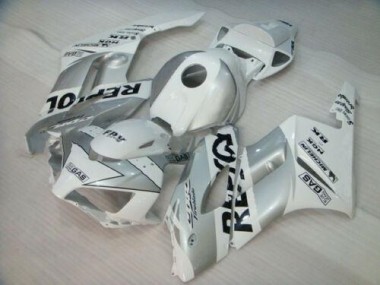 Blanc Argent Noir Repsol 04-05 Honda CBR1000RR Carénages Moto