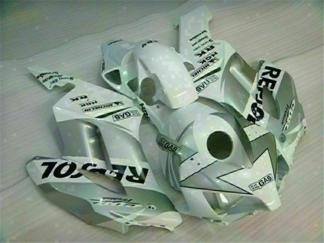 Blanc Argent Repsol 04-05 Honda CBR1000RR Carénage Moto Blanc Argent Repsol 04-05 Honda CBR1000RR Carénage Moto