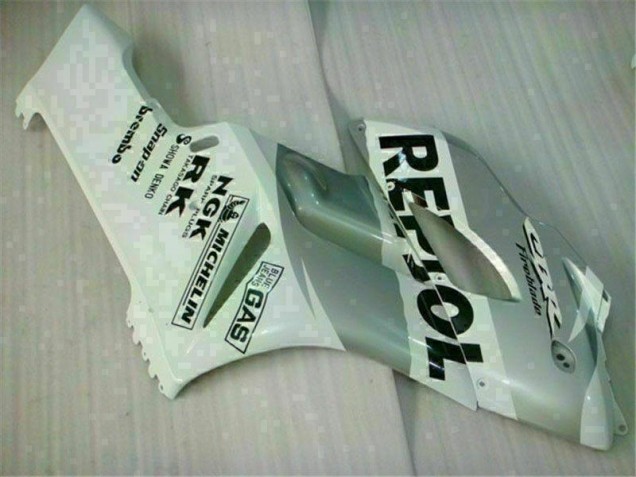 Blanc Argent Repsol 04-05 Honda CBR1000RR Carénage Moto Blanc Argent Repsol 04-05 Honda CBR1000RR Carénage Moto