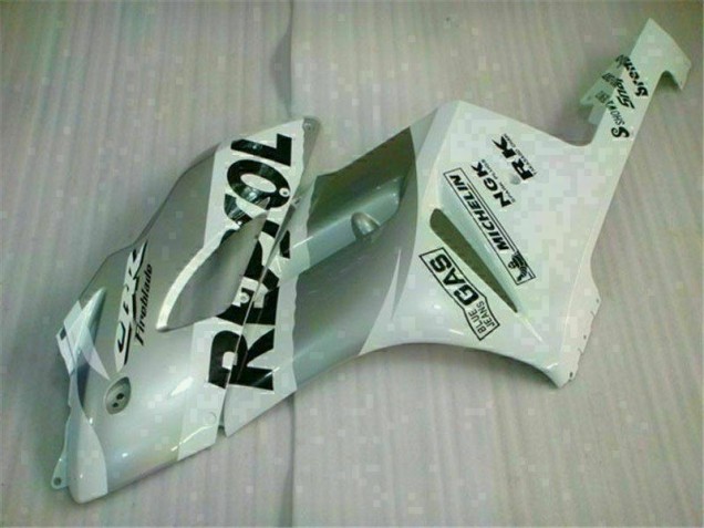 Blanc Argent Repsol 04-05 Honda CBR1000RR Carénage Moto Blanc Argent Repsol 04-05 Honda CBR1000RR Carénage Moto