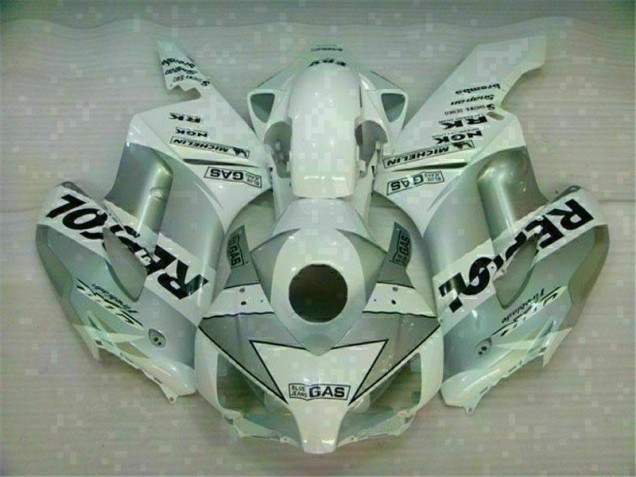 Blanc Argent Repsol 04-05 Honda CBR1000RR Carénage Moto Blanc Argent Repsol 04-05 Honda CBR1000RR Carénage Moto