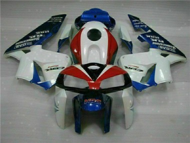Blanc Bleu 05-06 Honda CBR600RR Carénage Moto