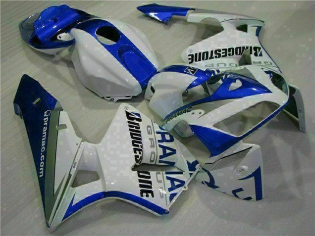 Blanc Bleu 05-06 Honda CBR600RR Carrosserie Moto Blanc Bleu 05-06 Honda CBR600RR Carrosserie Moto