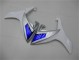 Blanc Bleu 06-07 Suzuki GSXR 600/750 Carénages Moto Blanc Bleu 06-07 Suzuki GSXR 600/750 Carénages Moto