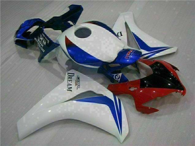 Blanc Bleu 08-11 Honda CBR1000RR Kit Carénages Motos Complet Blanc Bleu 08-11 Honda CBR1000RR Kit Carénages Motos Complet