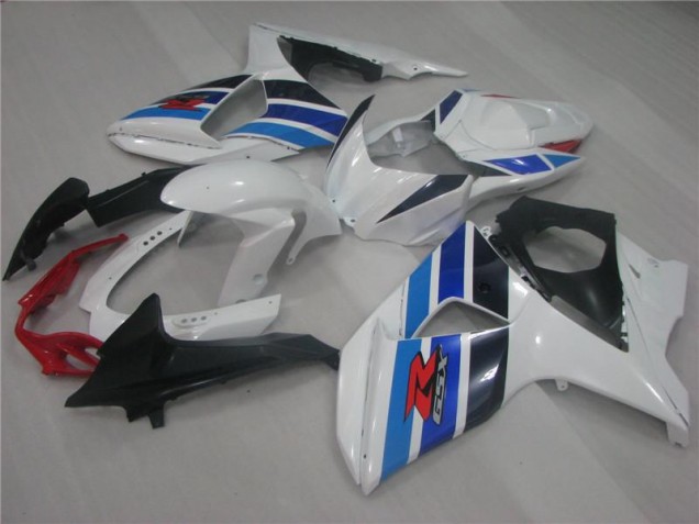 Blanc Bleu 09-16 Suzuki GSXR 1000 Carénage Moto Blanc Bleu 09-16 Suzuki GSXR 1000 Carénage Moto