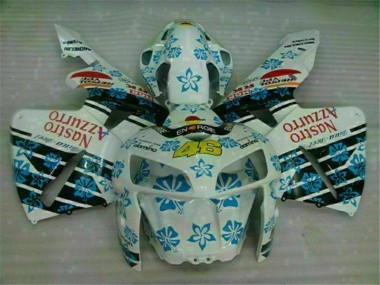 Blanc Bleu Nastro Azzurro 46 05-06 Honda CBR600RR Carénages Moto