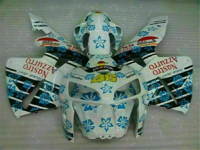 Blanc Bleu Nastro Azzurro 46 05-06 Honda CBR600RR Carénages Moto