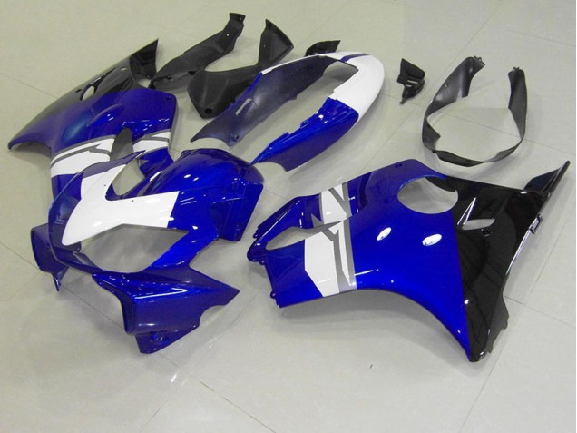 Blanc Bleu Noir 04-07 Honda CBR600 F4i Carénage Moto Blanc Bleu Noir 04-07 Honda CBR600 F4i Carénage Moto