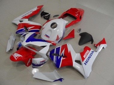 Blanc Bleu Rouge Motul HRC 05-06 Honda CBR600RR Carénage Moto